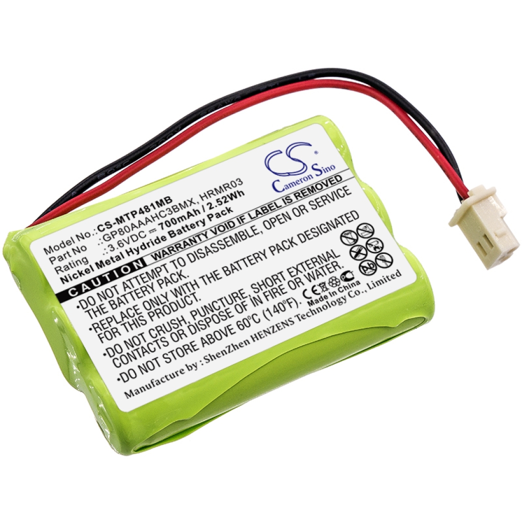 Battery Replaces GP80AAAHC3BMXZ (Newer Models)