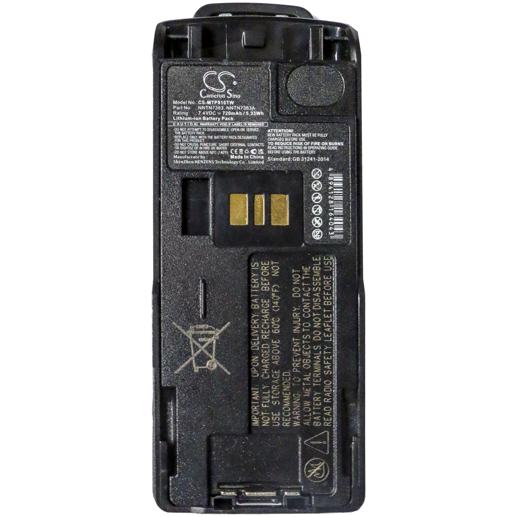 Two-Way Radio Battery Motorola MTP810Ex