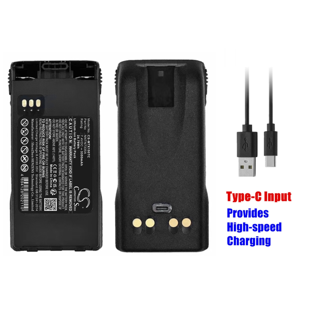 Two-Way Radio Battery Motorola CS-MTX150TC