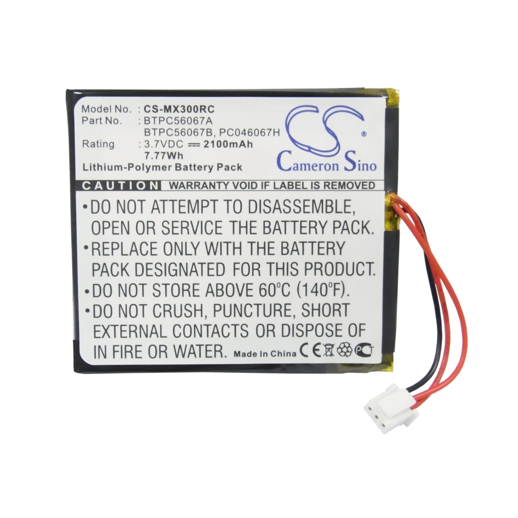 Remote Control Battery Crestron TPS-4L (CS-MX300RC)