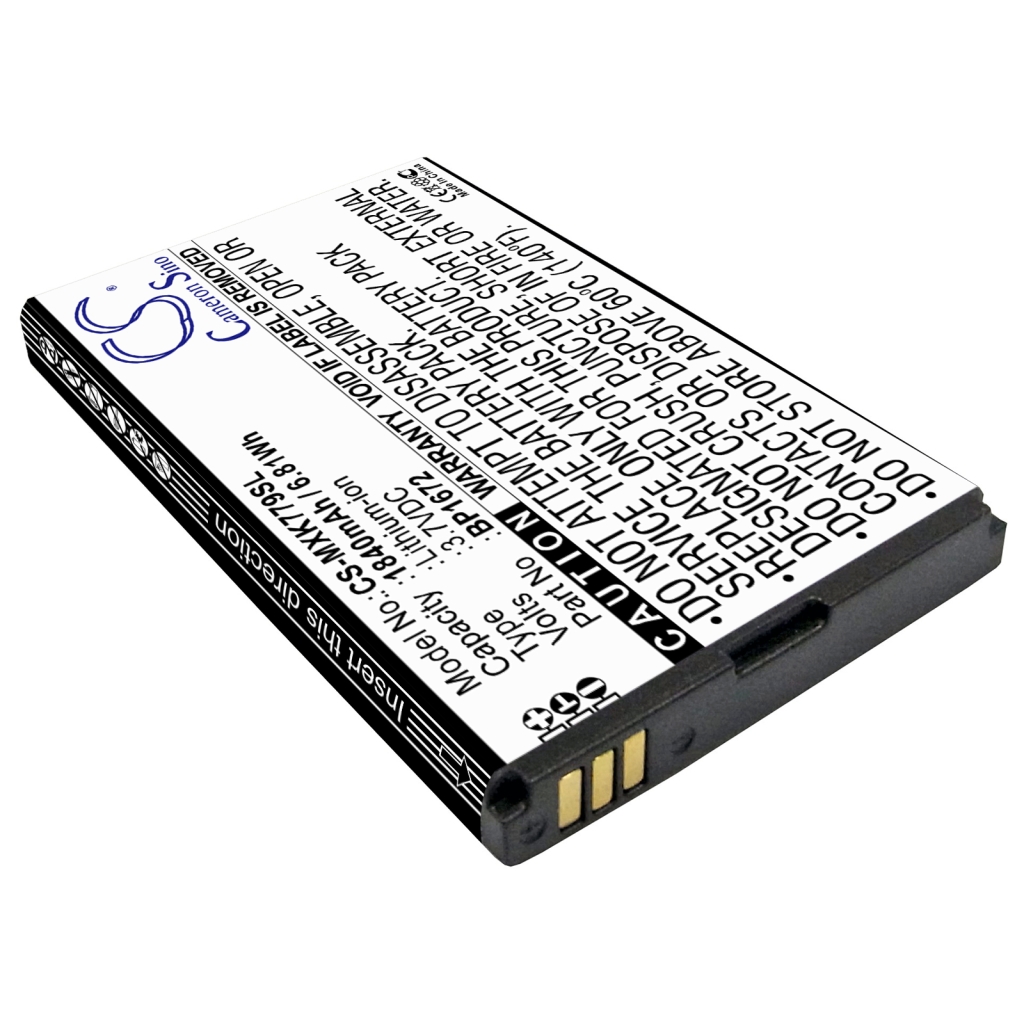 Battery Replaces BP1672