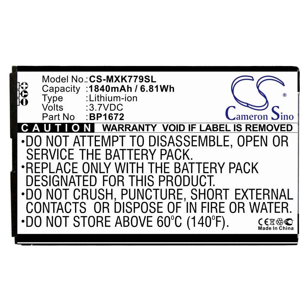 Hotspot Battery Moxee CS-MXK779SL