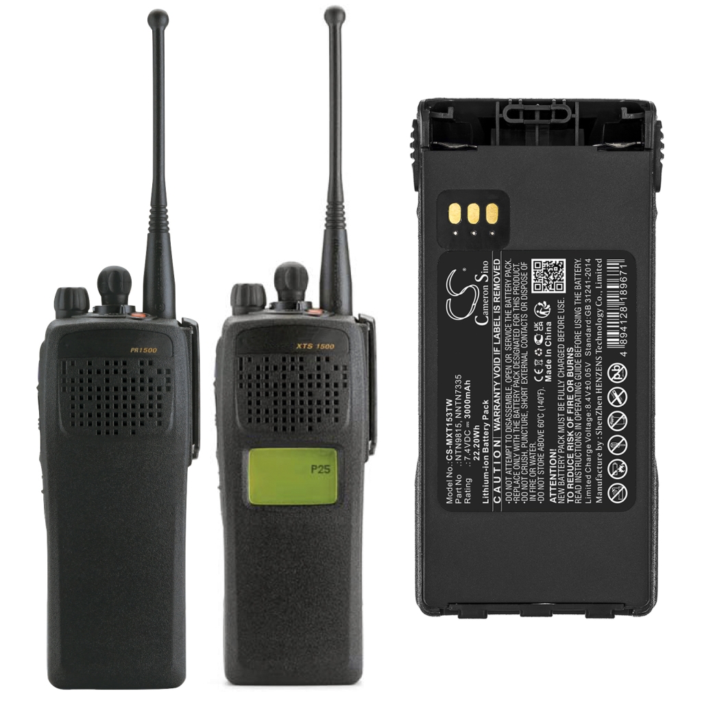 Two-Way Radio Battery Motorola CS-MXT153TW