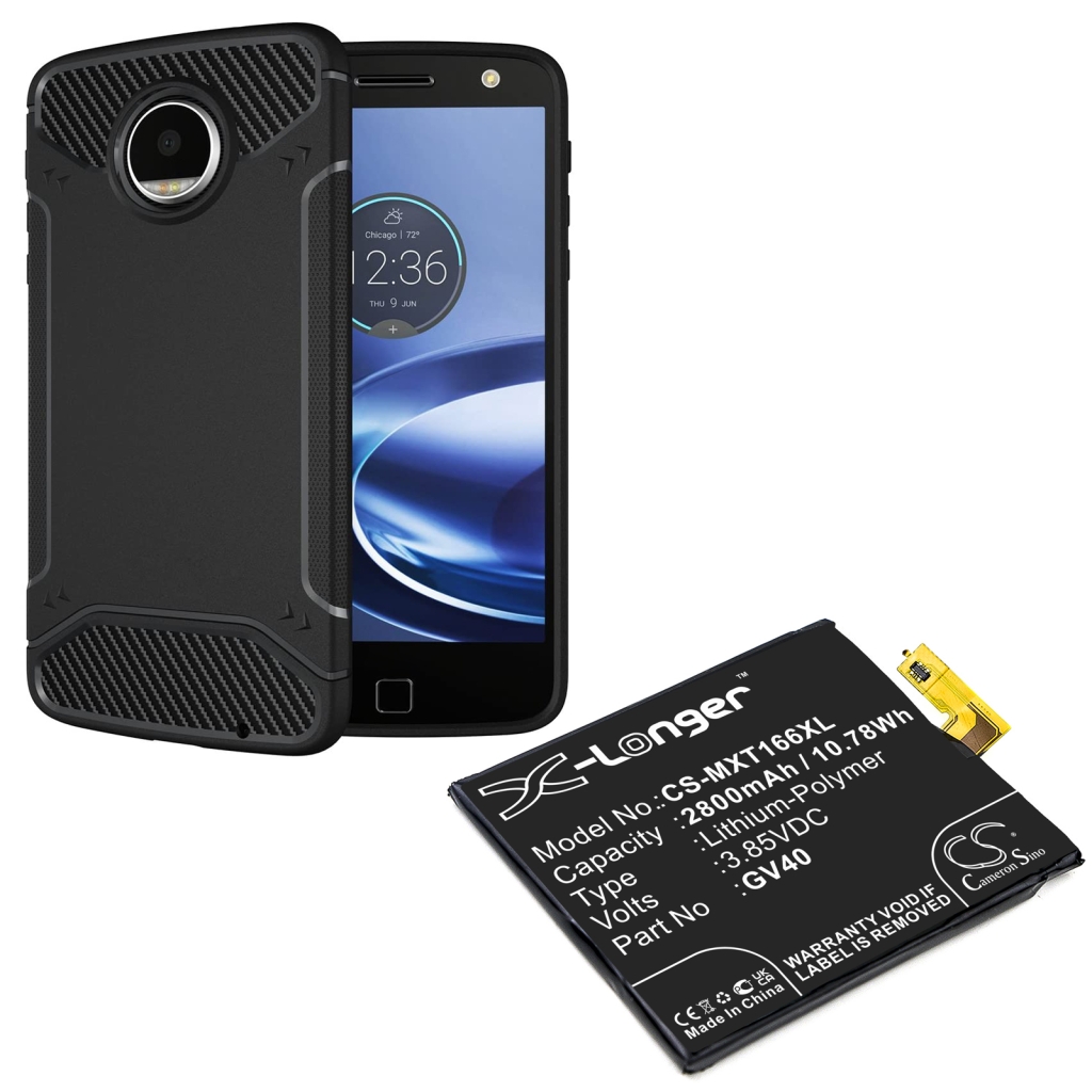 Mobiltelefon akkumulátorok Motorola Moto Z Force Droid (CS-MXT166XL)
