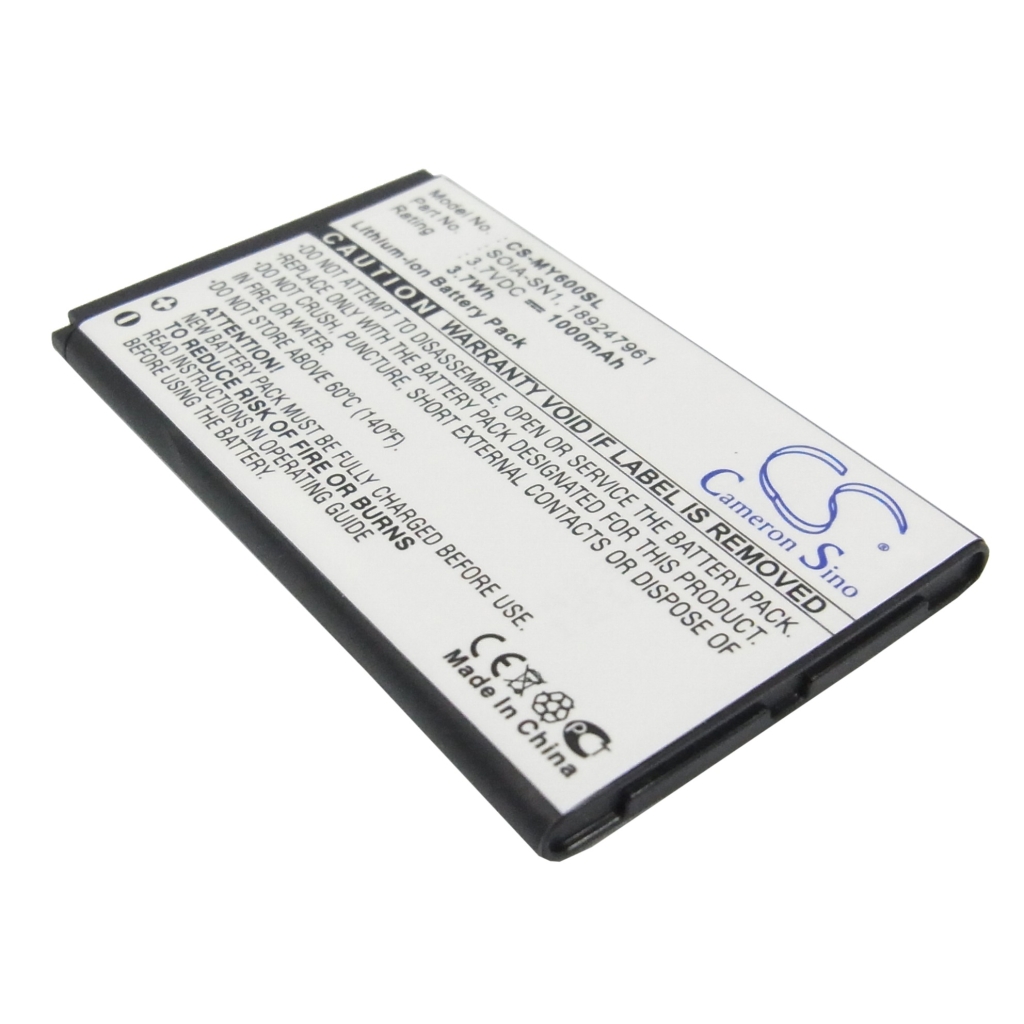 Mobile Phone Battery Sagem CS-MY600SL