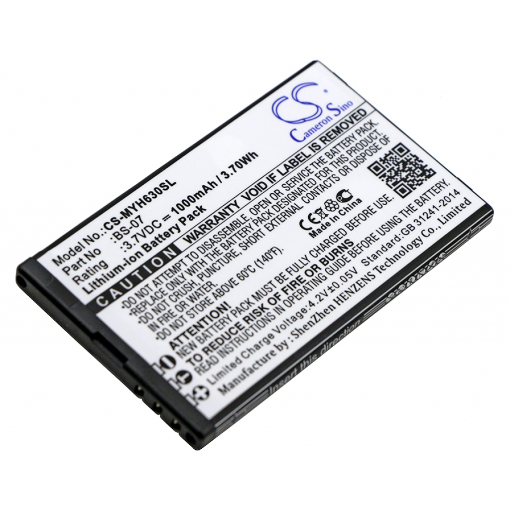 Mobile Phone Battery Myphone CS-MYH630SL