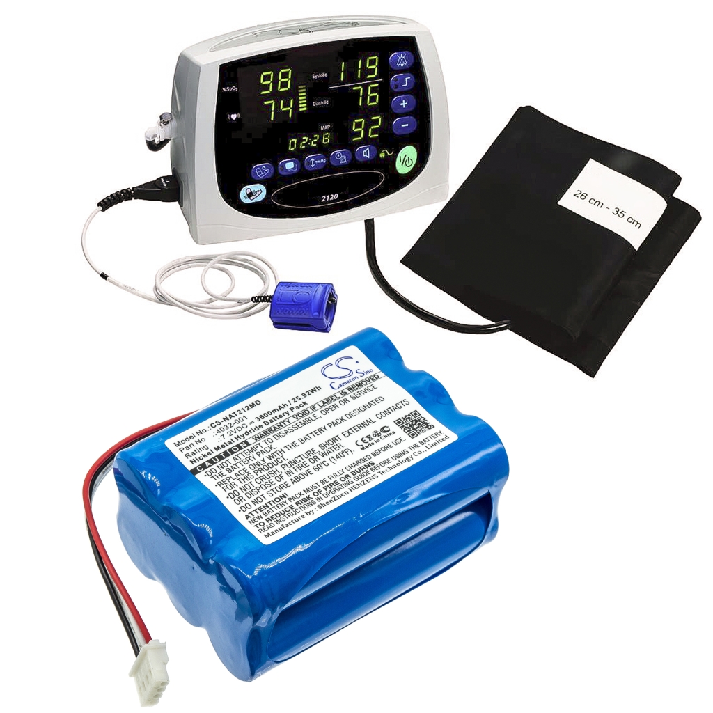 Medical Battery Nonin Advant pulse oximeter 2120 (CS-NAT212MD)