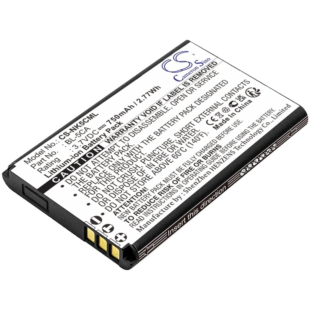 Battery Replaces BL-5C