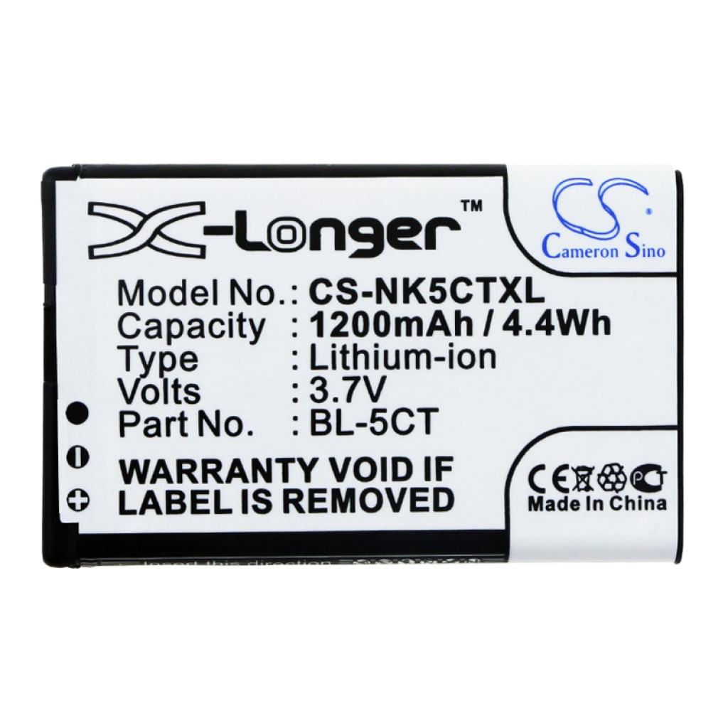 Mobile Phone Battery Nokia CS-NK5CTXL