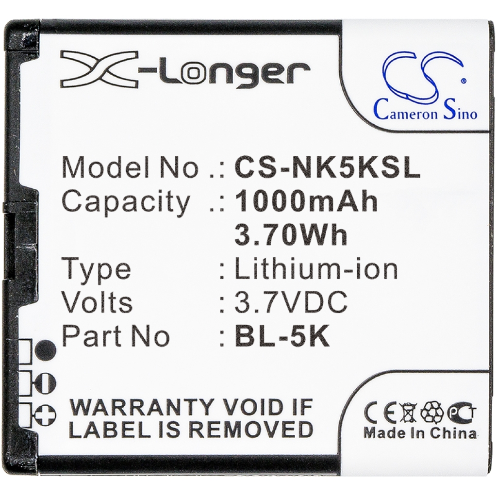 Mobile Phone Battery Nokia C7-00 (CS-NK5KSL)