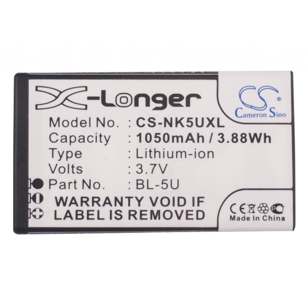 Mobile Phone Battery Nokia CS-NK5UXL