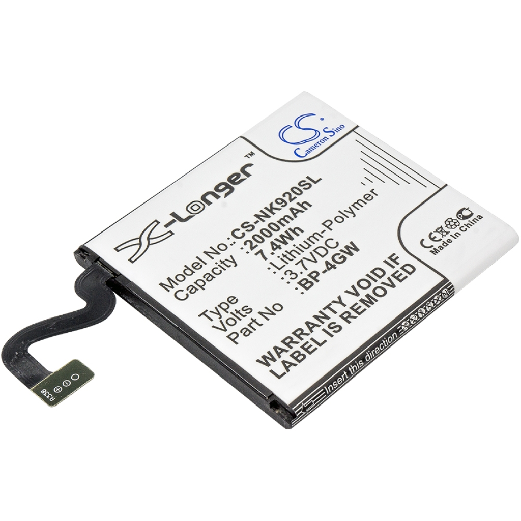 Mobile Phone Battery Nokia Lumia 920T (CS-NK920SL)