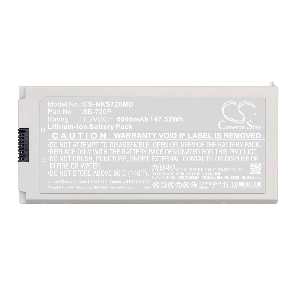 Medical Battery Nihon Kohden CS-NKS720MD