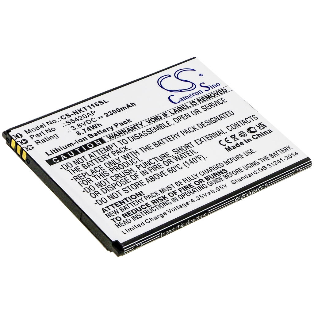 Mobile Phone Battery Nokia TA-1165 (CS-NKT116SL)