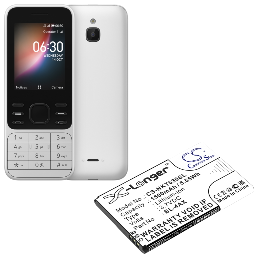 Mobile Phone Battery Nokia TA-1300 (CS-NKT630SL)
