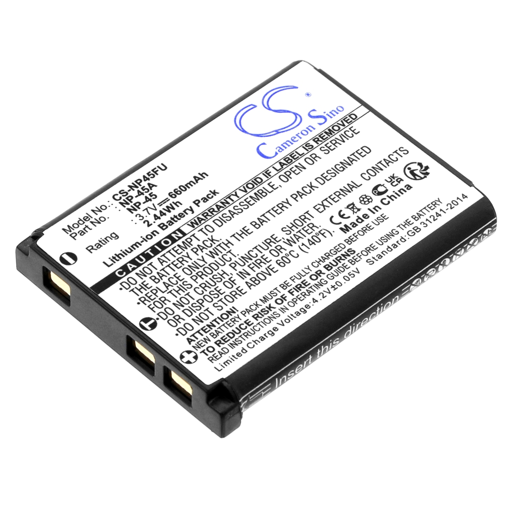 BarCode, Scanner Battery Fujifilm Share SP2 (CS-NP45FU)