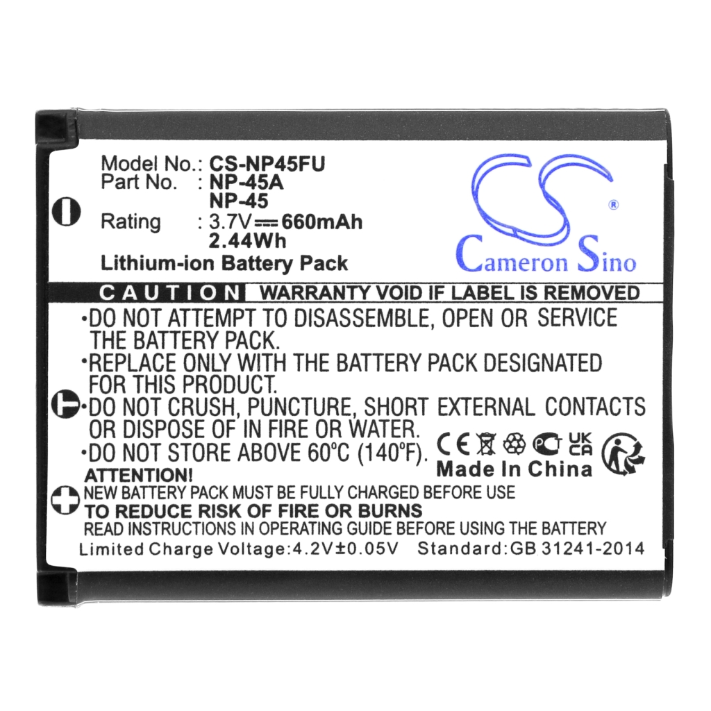 Battery Replaces NP-45S