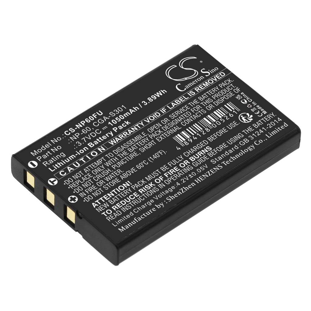 Battery Replaces 02491-0060-00