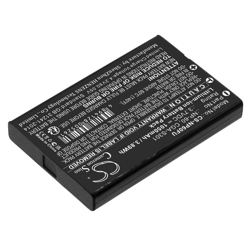 Battery Replaces CGA-S302A