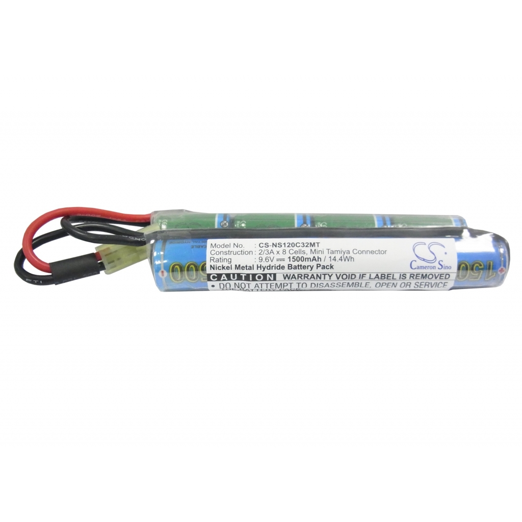 Batteries for airsoft and RC Airsoft Guns MC51 (CS-NS120C32MT)