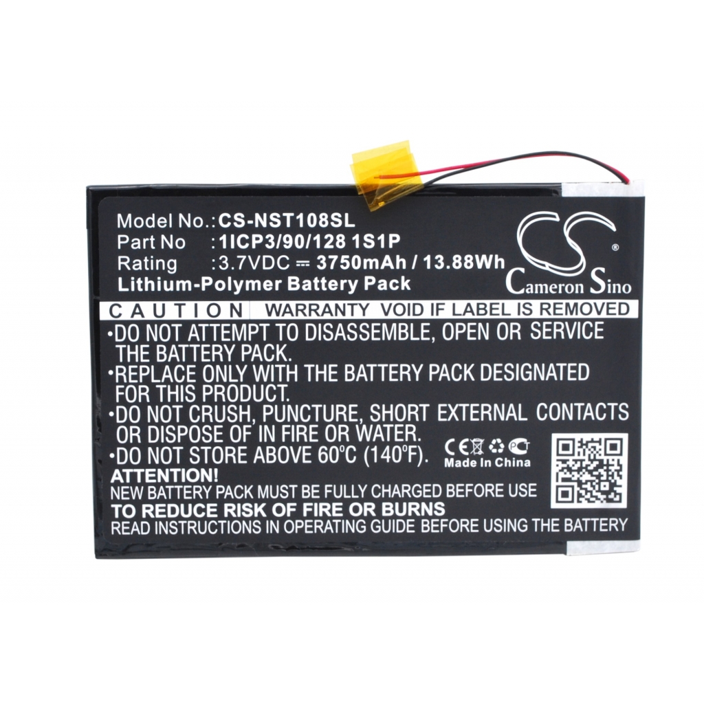 Tablet Battery Nuvision Nuvision 10.1";;;_(CS-NST108SL)=