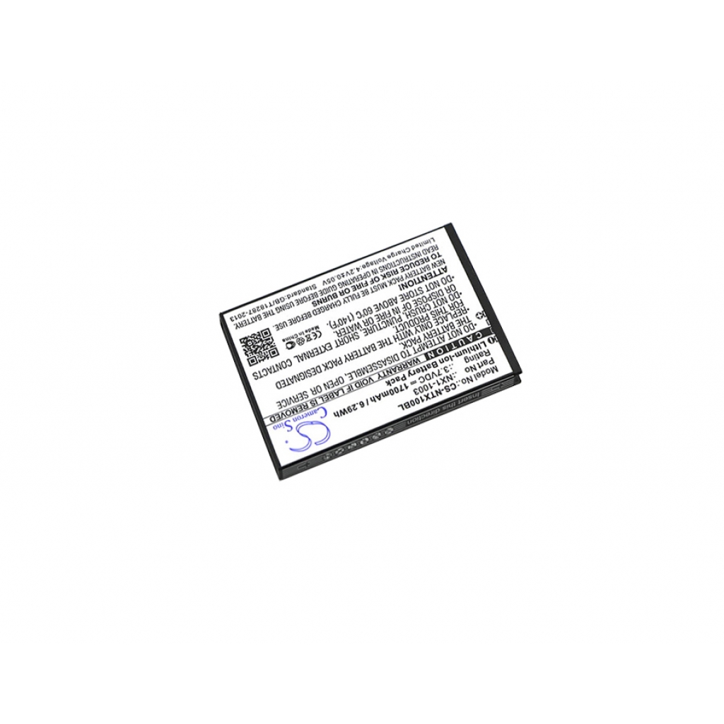 BarCode, Scanner Battery HandHeld CS-NTX100BL