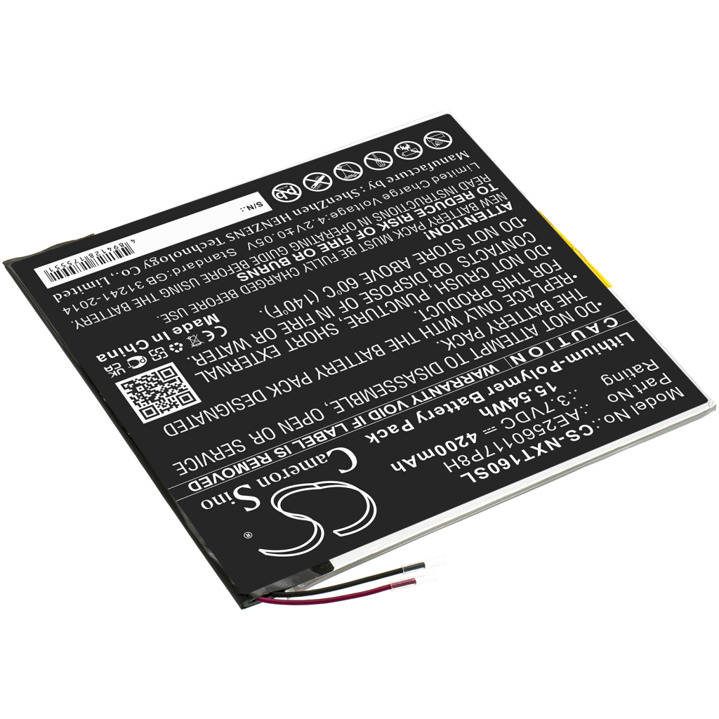 Akkumulátorok tablettákhoz Nextbook NX16A10132SPS (CS-NXT160SL)