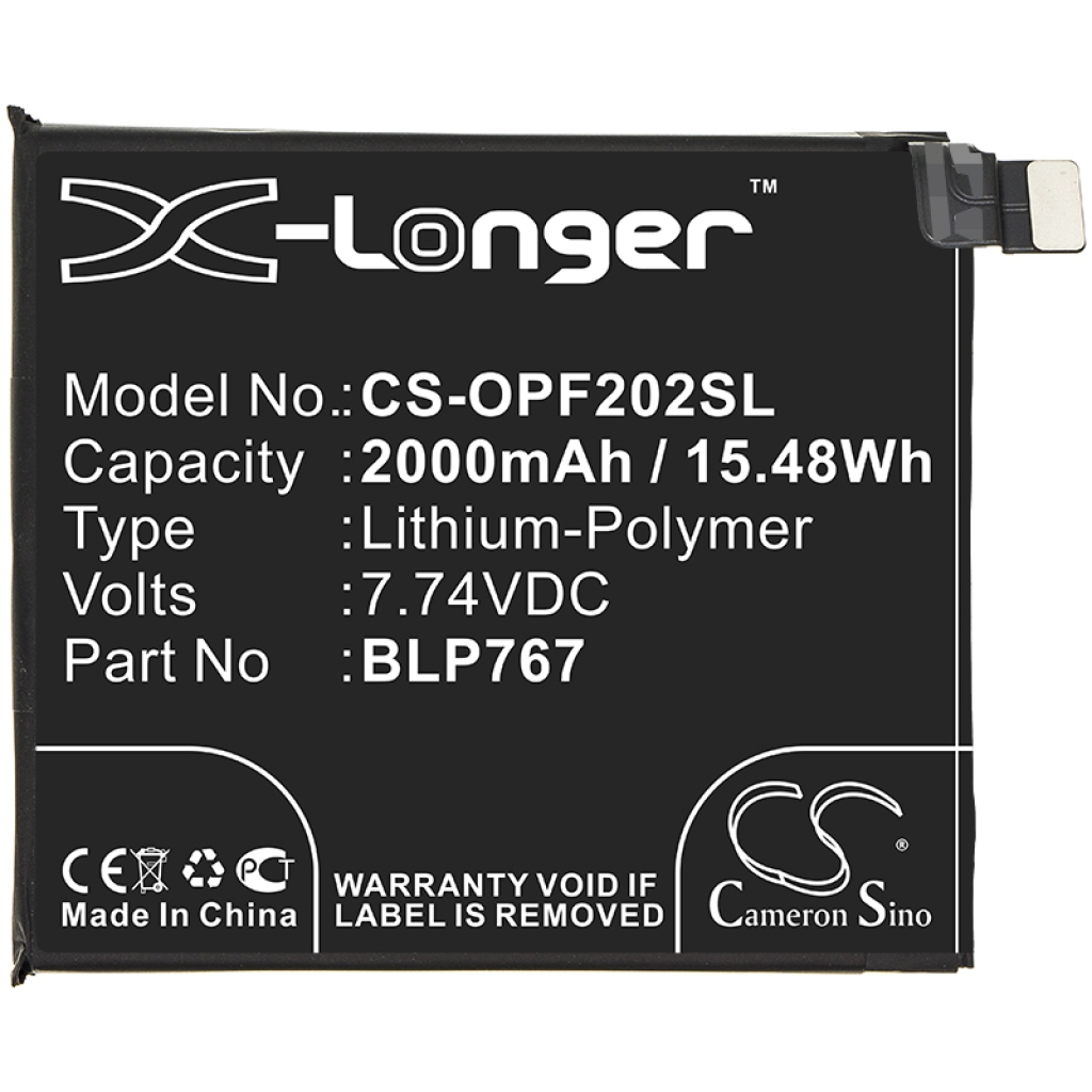 Mobile Phone Battery OPPO CS-OPF202SL