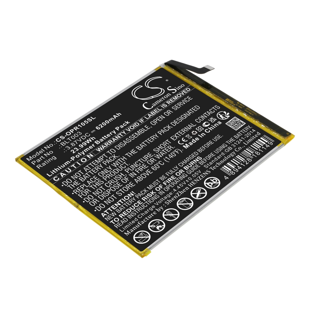 Tablet Battery Oppo CS-OPR105SL