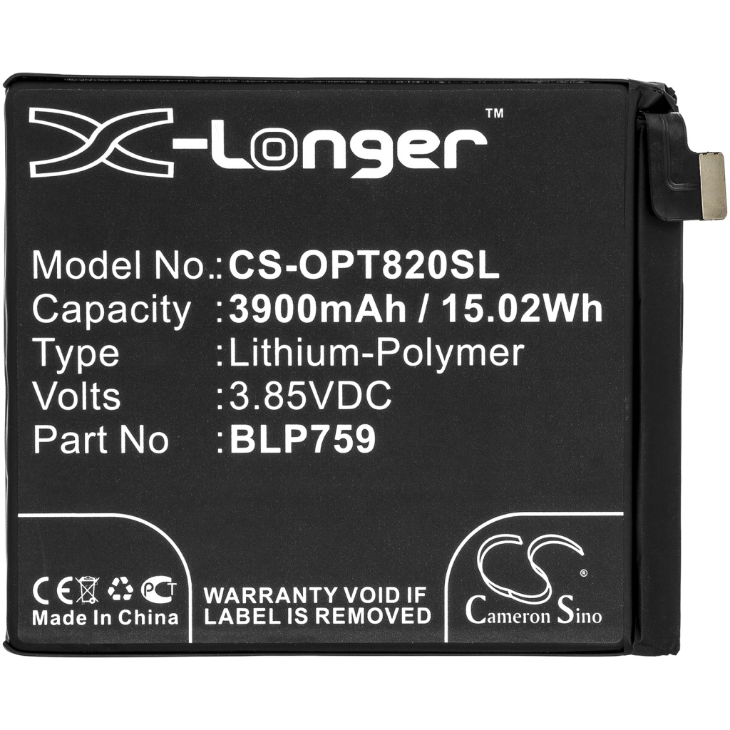 Mobile Phone Battery Oneplus CS-OPT820SL