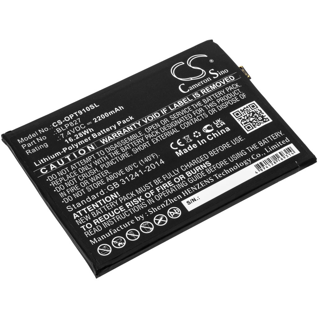 Mobile Phone Battery Oneplus LE2127 (CS-OPT910SL)