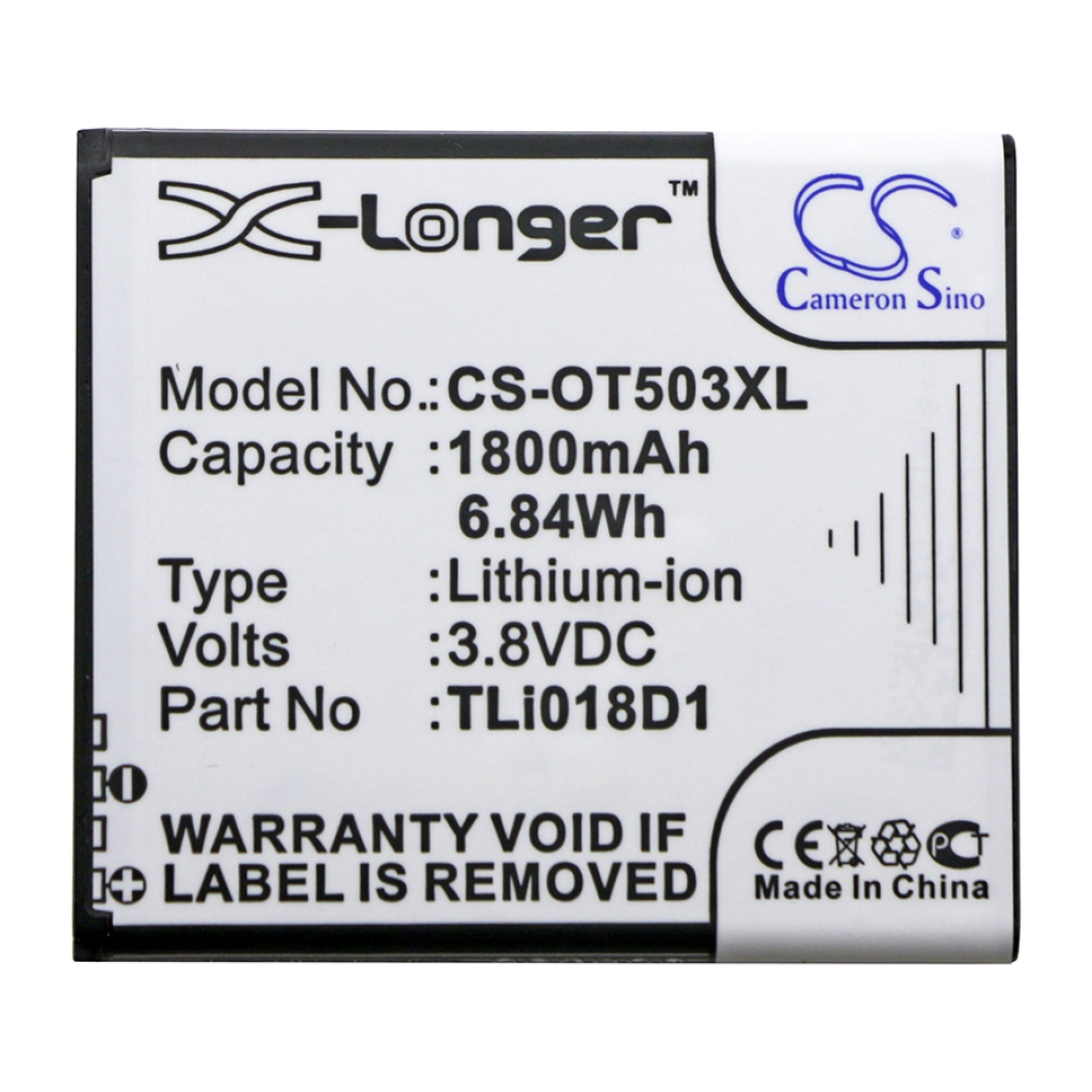 Battery Replaces TLi018D1