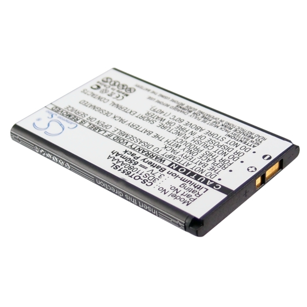 Mobile Phone Battery Alcatel OT-E158 (CS-OT651SL)