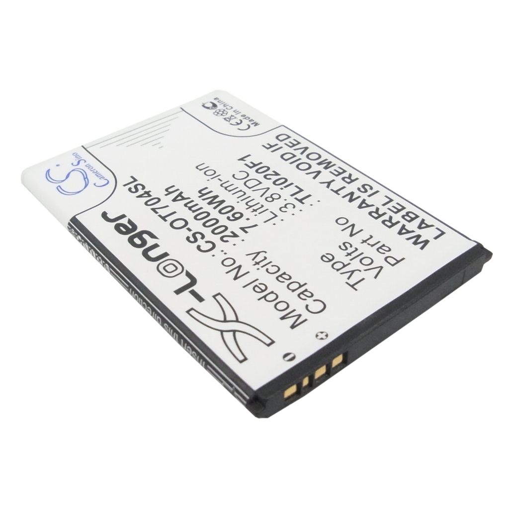 Mobile Phone Battery Alcatel OT-5044W (CS-OT704SL)