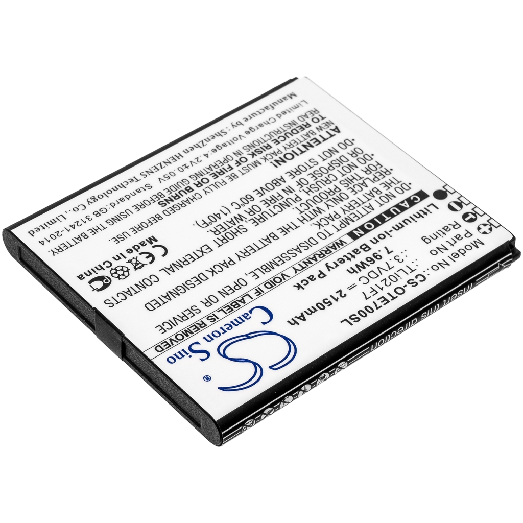 Battery Replaces TLi021F7
