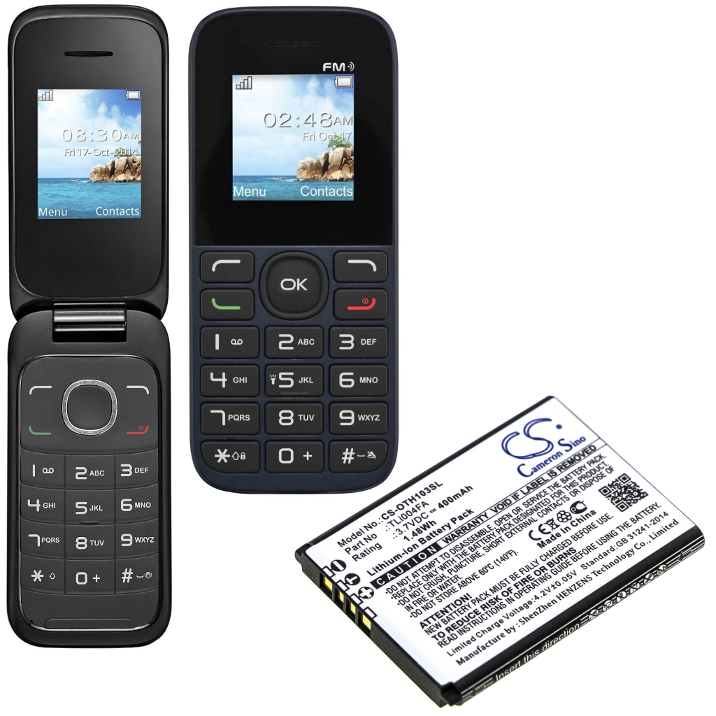 Mobile Phone Battery Alcatel CS-OTH103SL