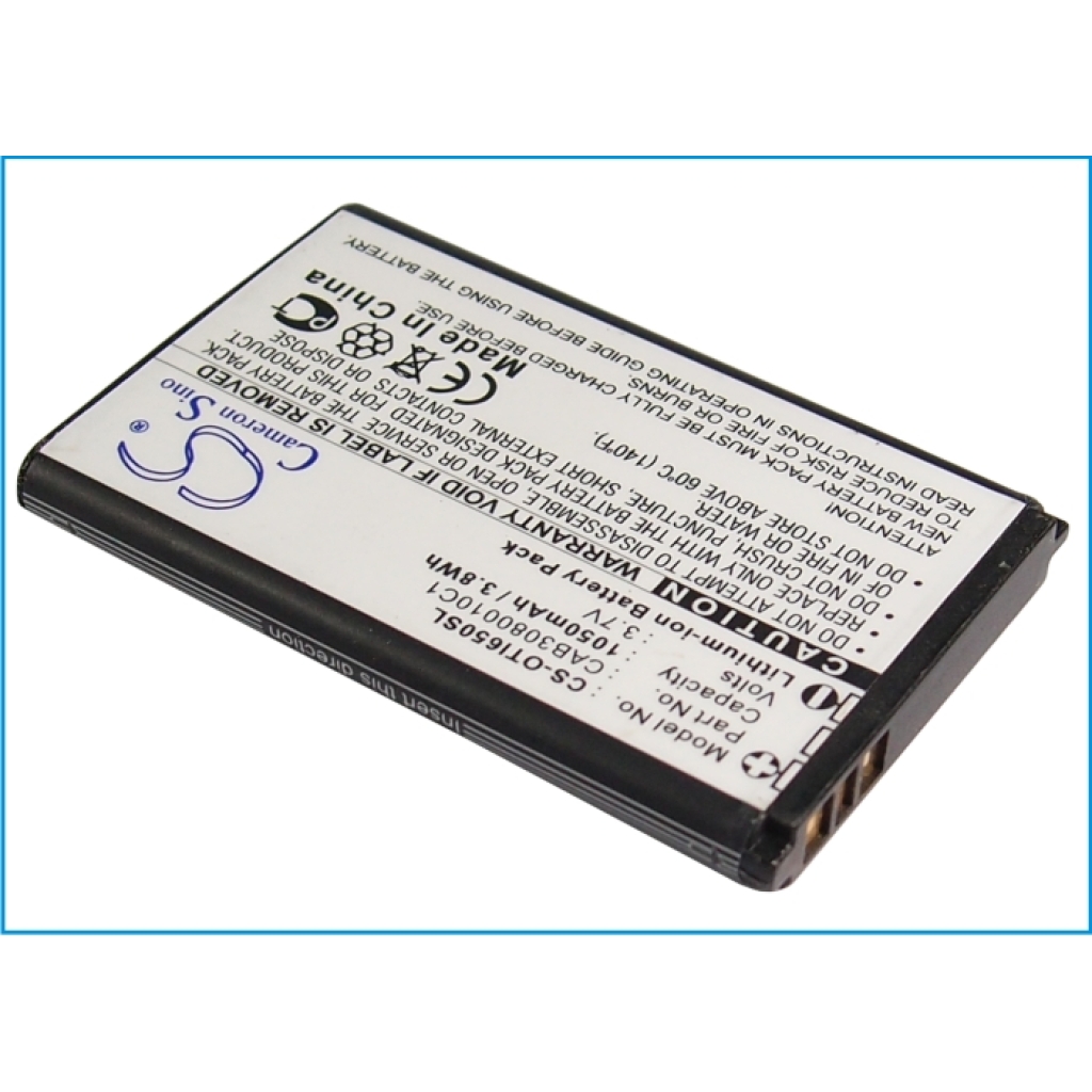 Mobile Phone Battery Alcatel CS-OTI650SL