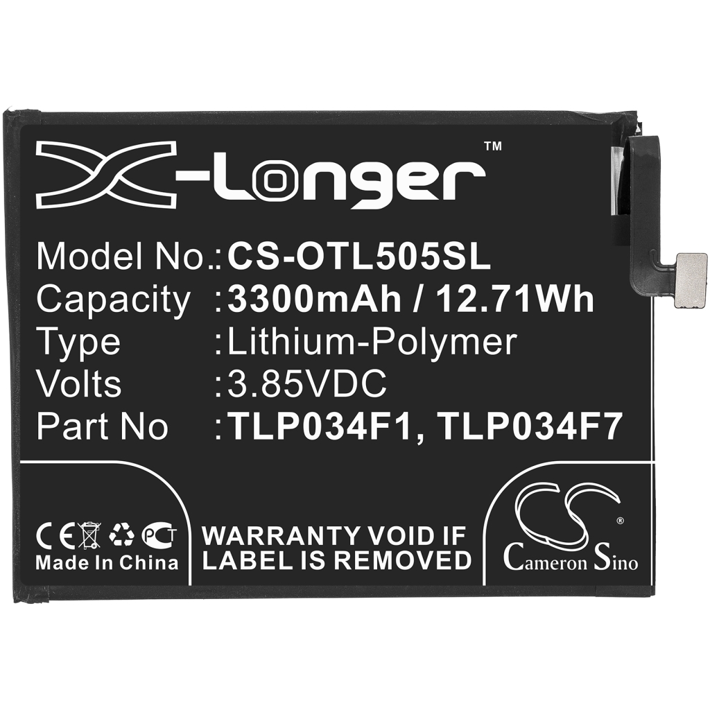 Mobile Phone Battery Alcatel 5053K (CS-OTL505SL)