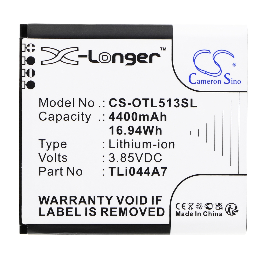 Battery Replaces TLi044A7