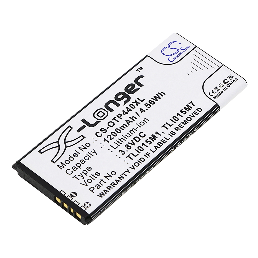 Mobile Phone Battery Alcatel OT-4034X (CS-OTP440XL)