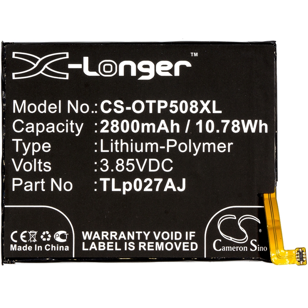 Mobile Phone Battery Alcatel OT-5085N (CS-OTP508XL)