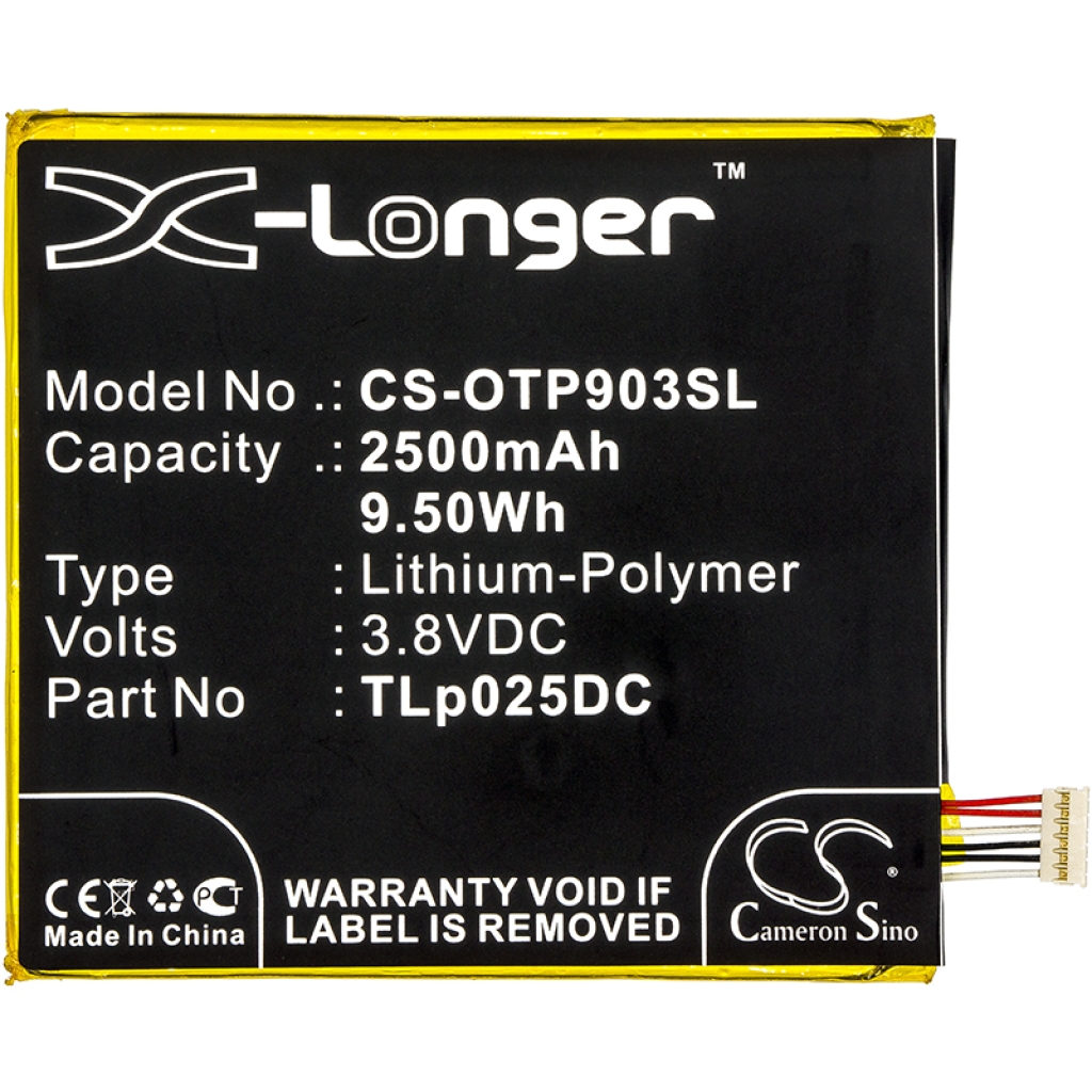 Battery Replaces TLp025D2
