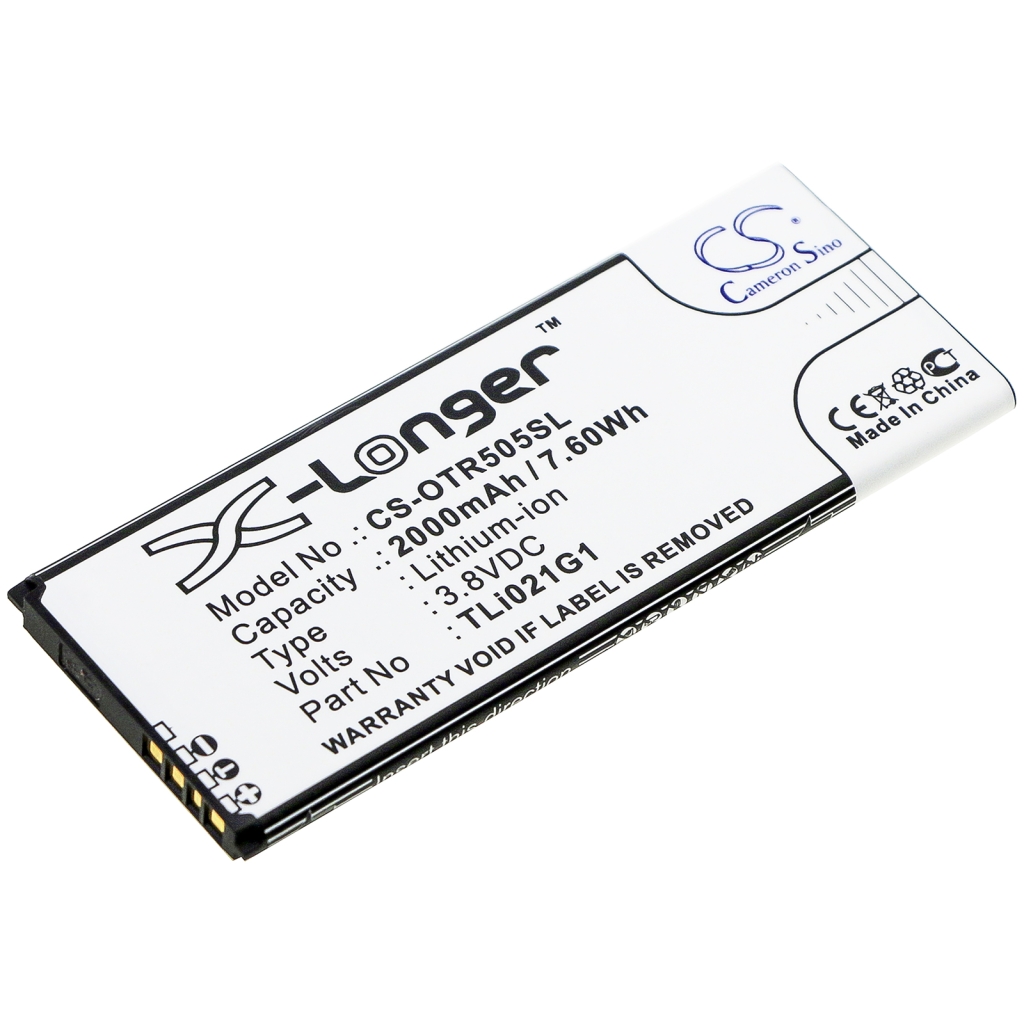 Mobile Phone Battery Alcatel CS-OTR505SL