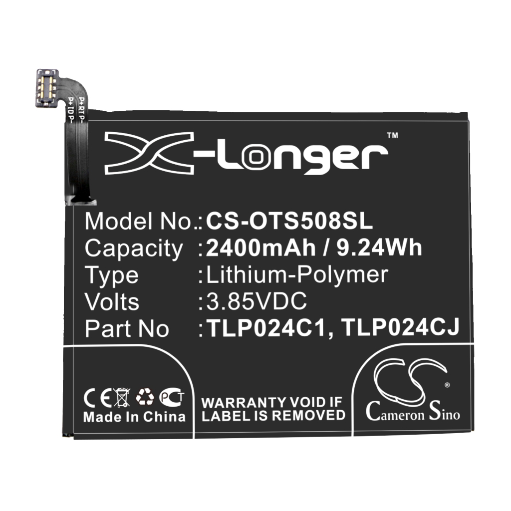 Mobile Phone Battery Alcatel 5046Y (CS-OTS508SL)