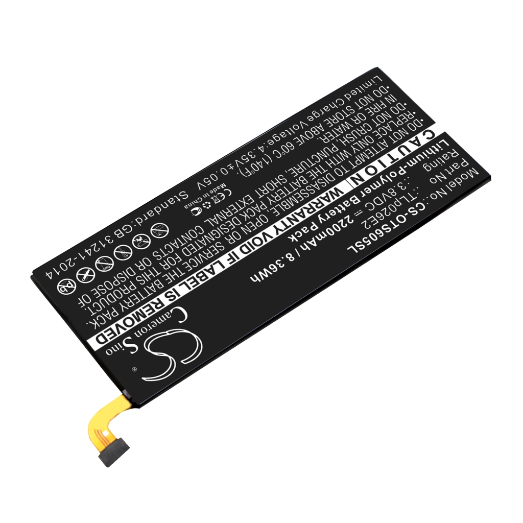 Mobile Phone Battery Alcatel OT-6055 (CS-OTS605SL)