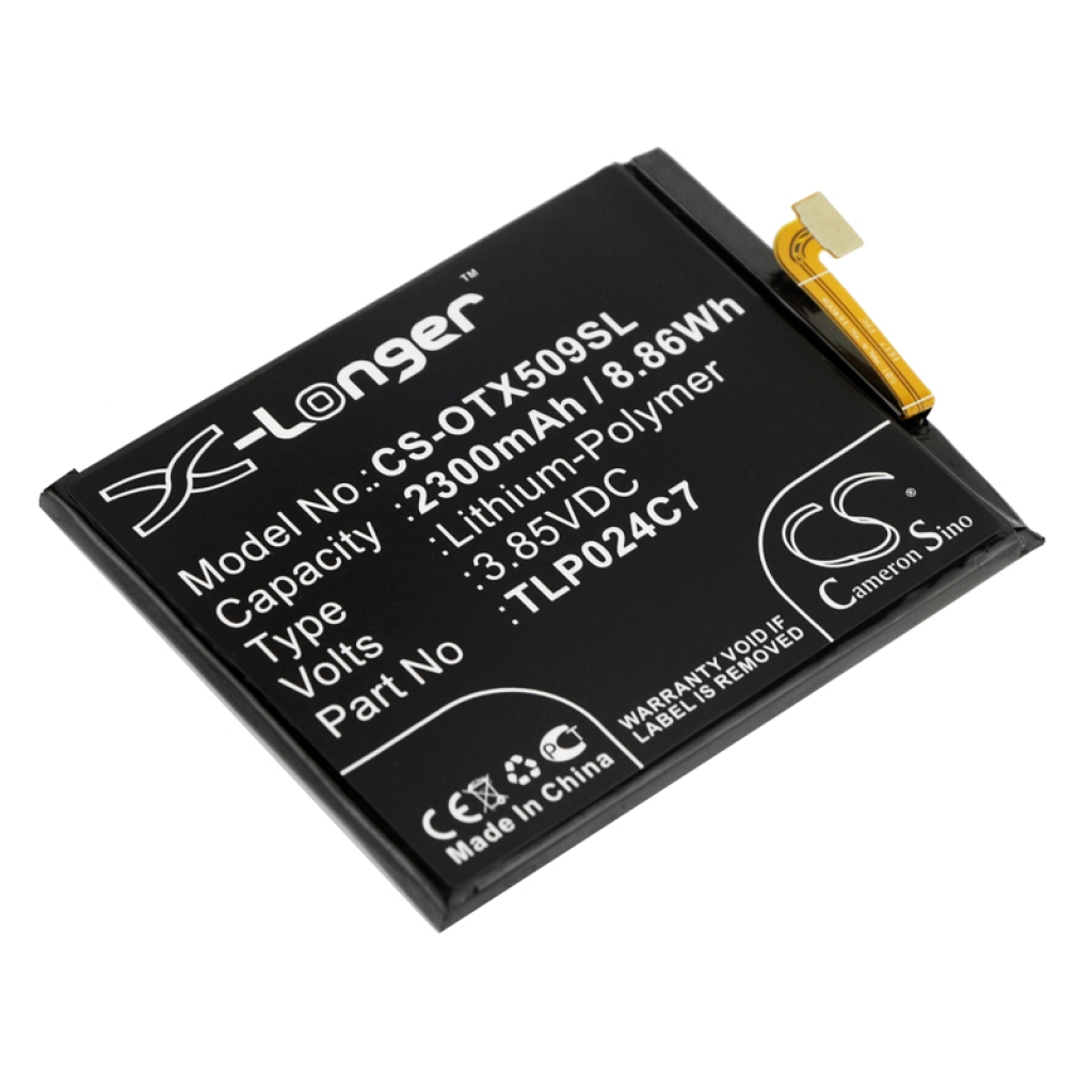 Mobile Phone Battery Alcatel OT-5059S (CS-OTX509SL)