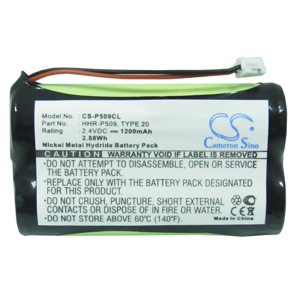 Cordless Phone Battery Toshiba FT-8906A-BK (CS-P509CL)