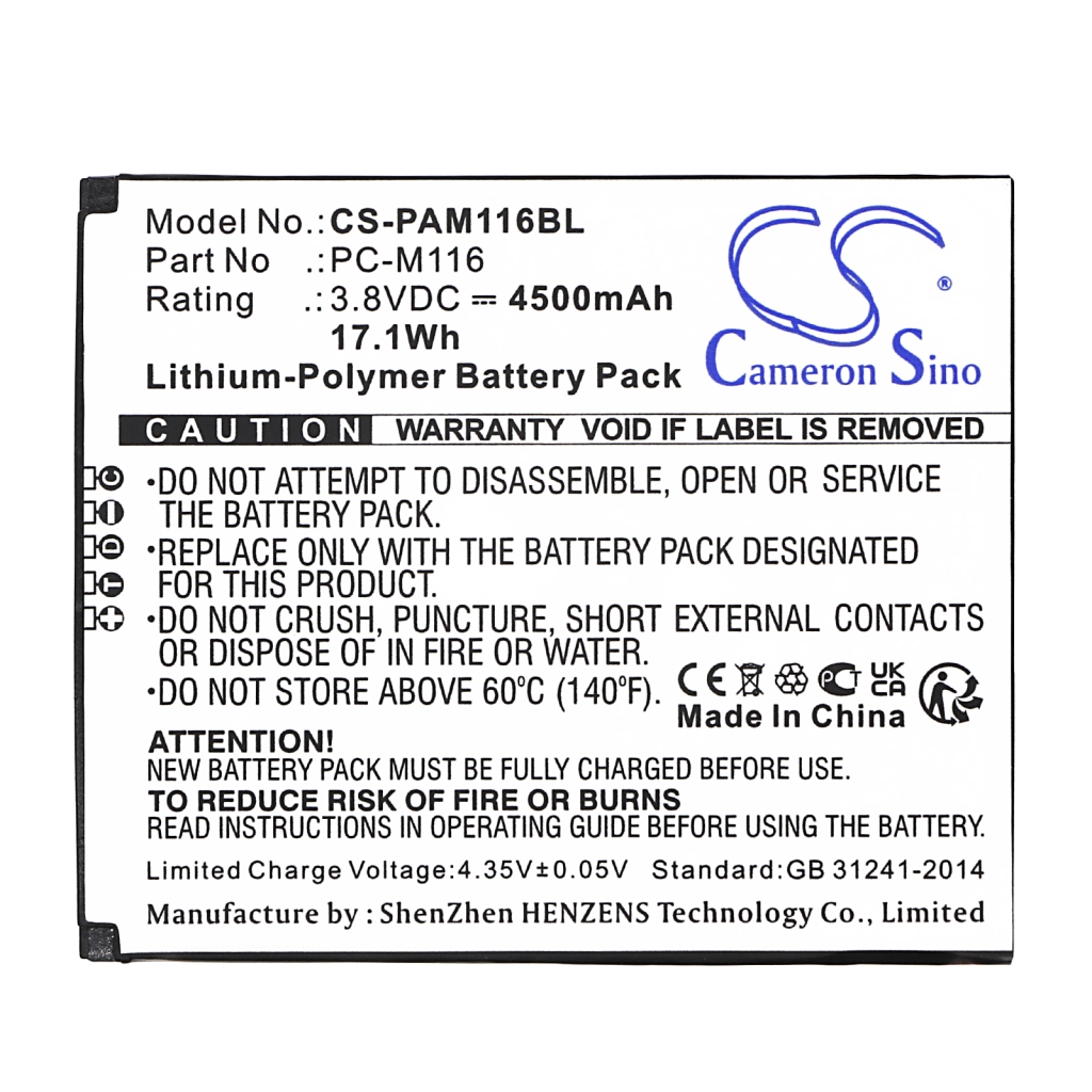 Battery Replaces PC-M116