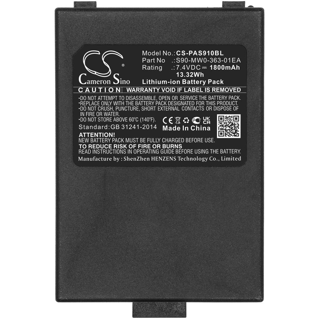 Payment Terminal Battery Pax CS-PAS910BL