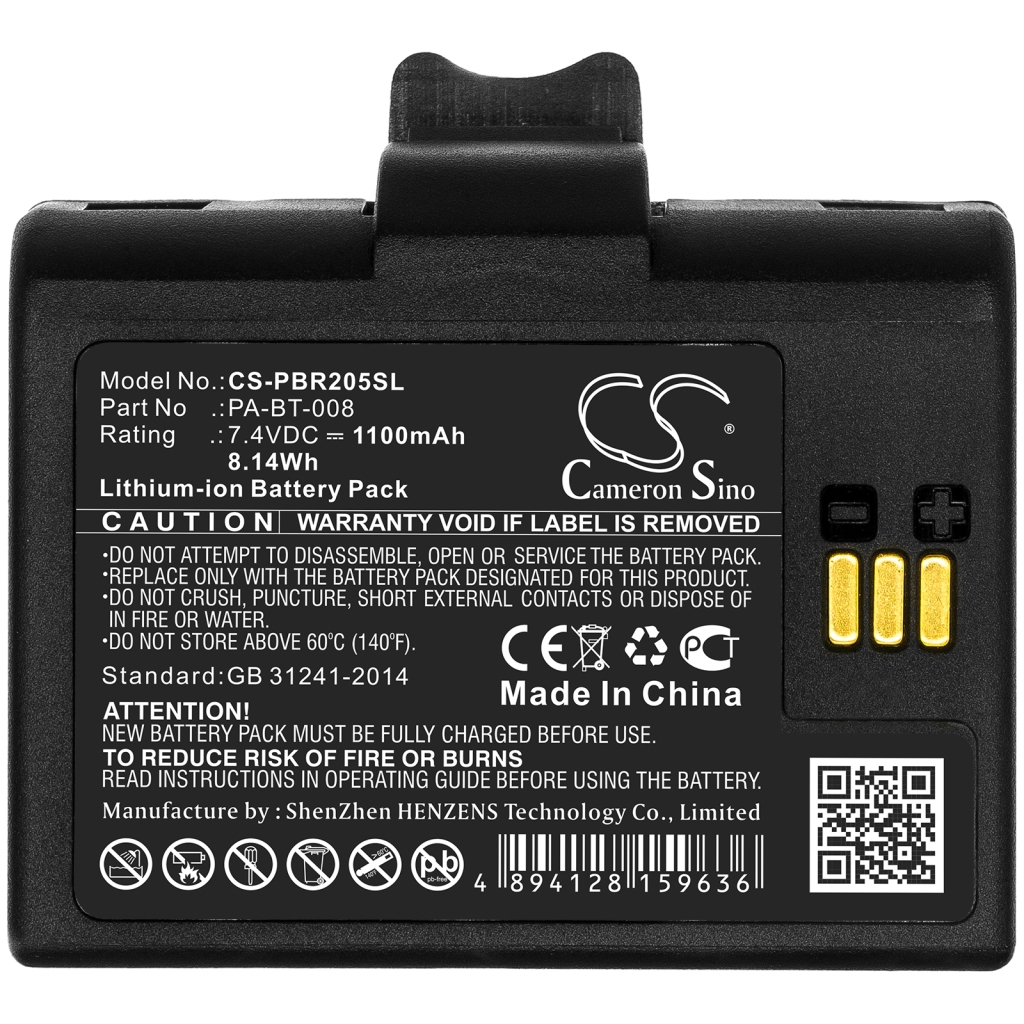 Battery Replaces PA-BT-008